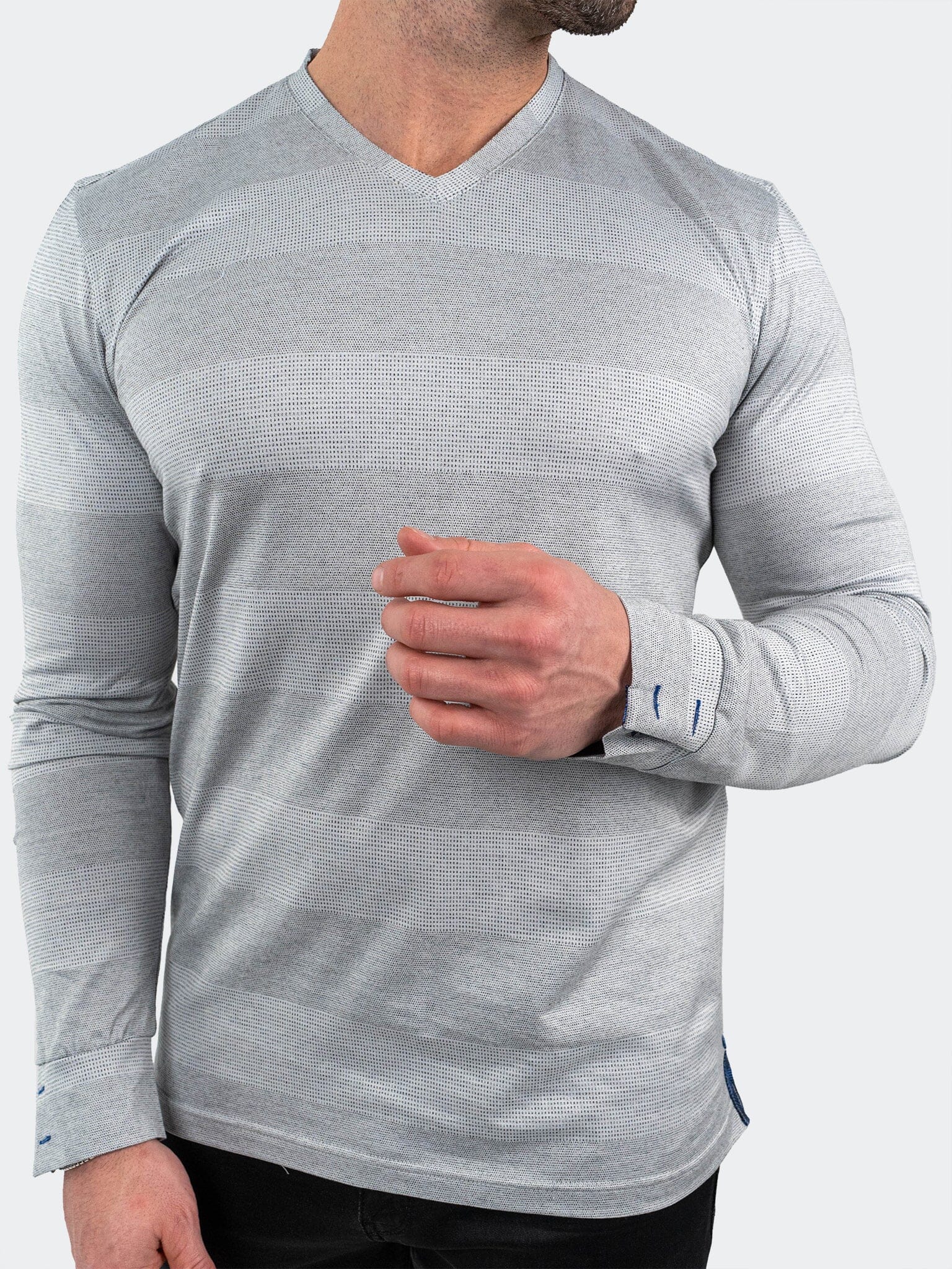 V-Neck EdisonRustic Grey
