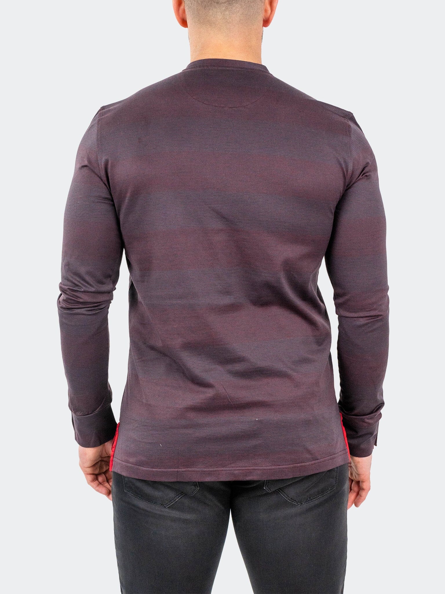 Edison Rustic Burgundy V-Neck