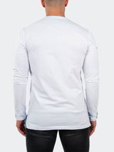 V-Neck EdisonSolidCotton White View-6