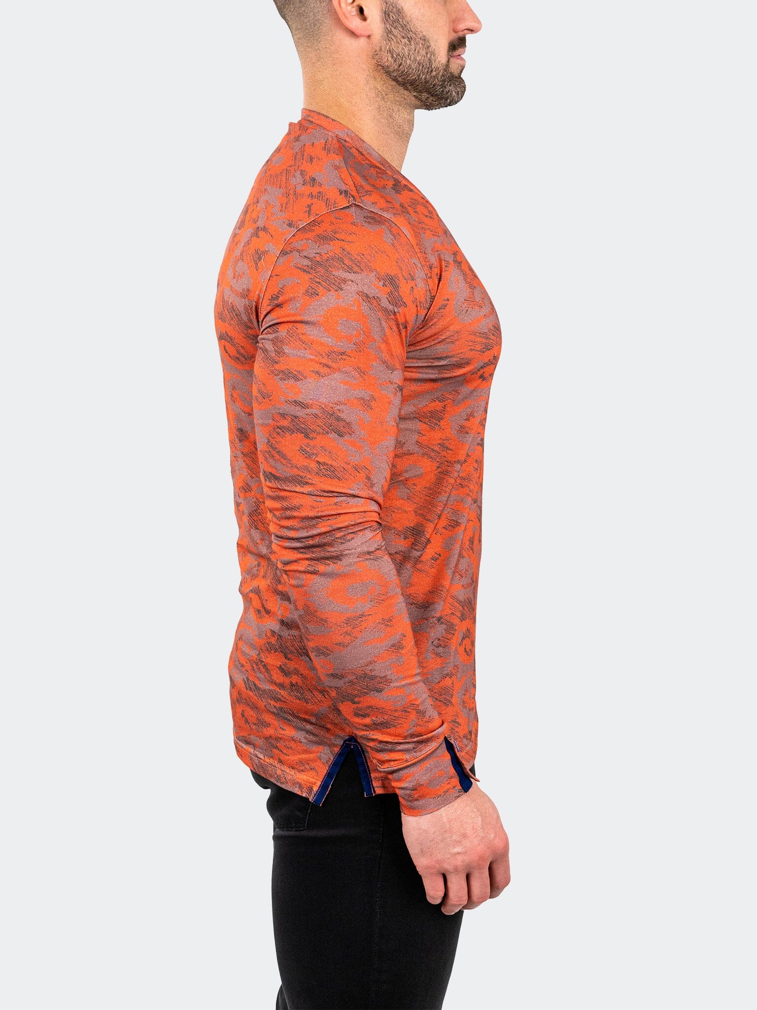 V-Neck EdisonVolcano Orange