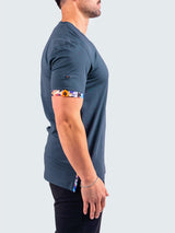 V-Neck VivaldiDark Blue View-4