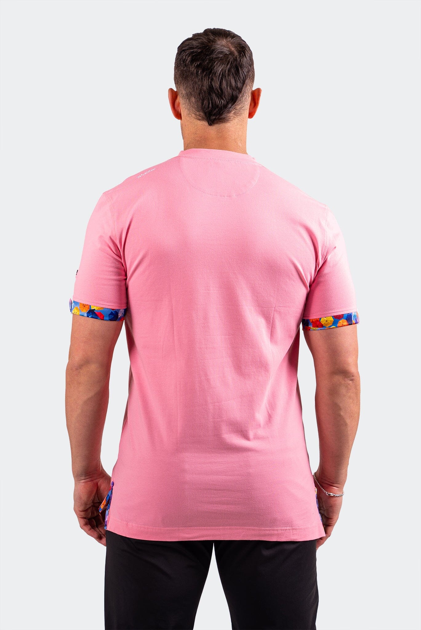 Vivaldi Light Pink V-Neck Tee