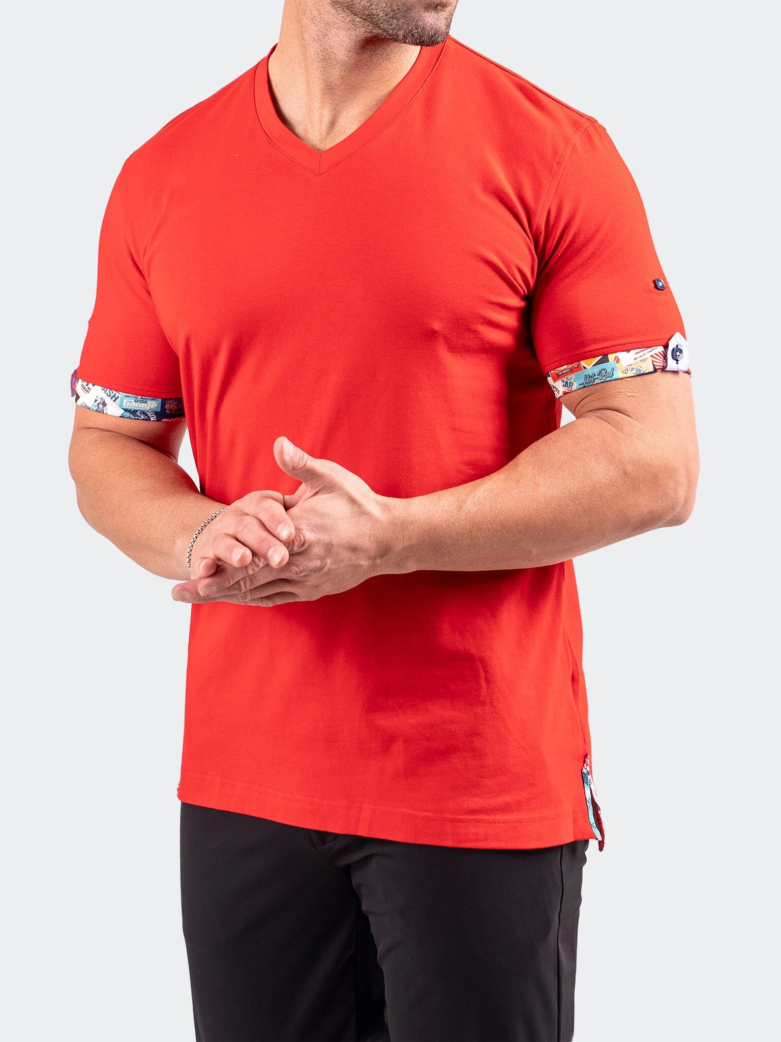 V-Neck VivaldiScarlet Red