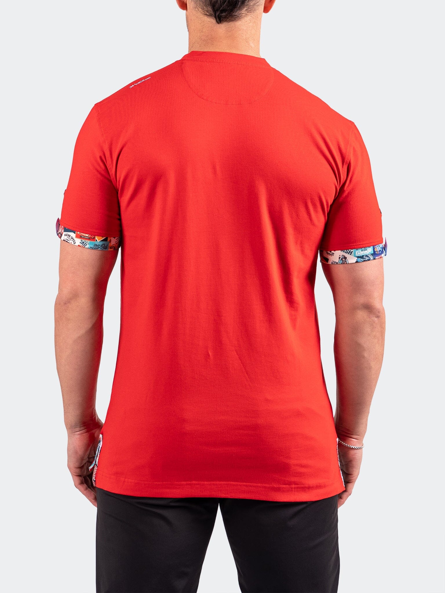 Vivaldi Scarlet Red V-Neck Tee