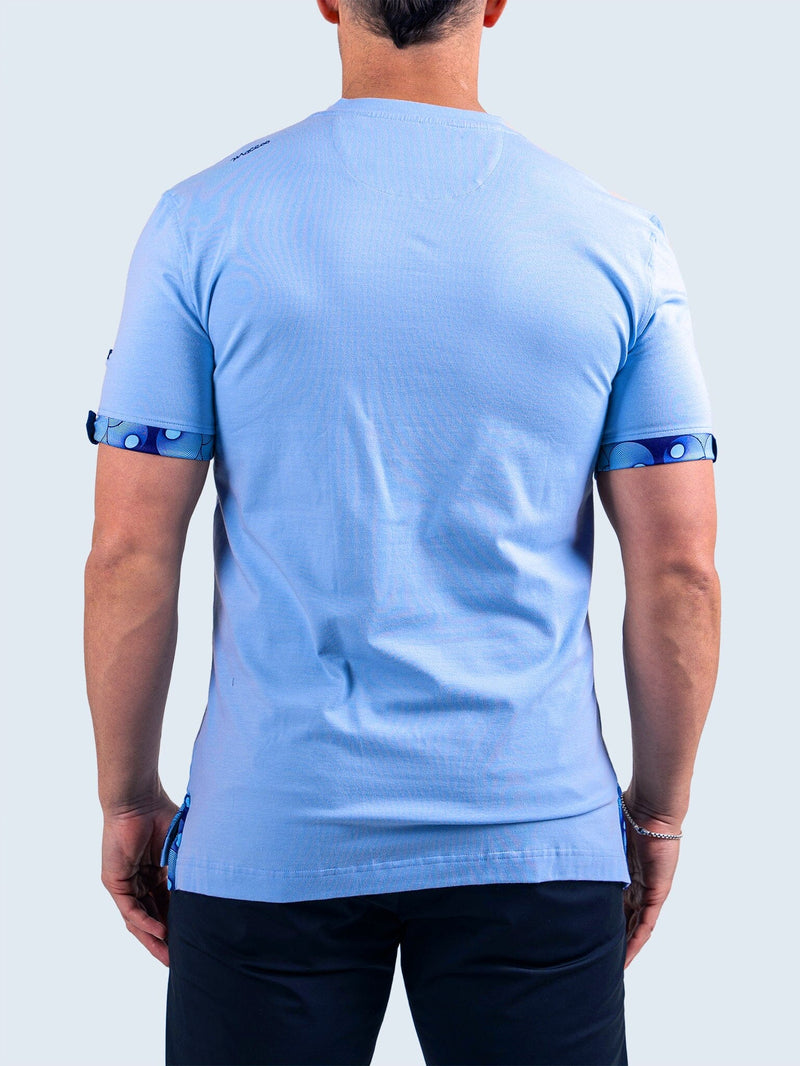 V-Neck VivaldiSky Blue