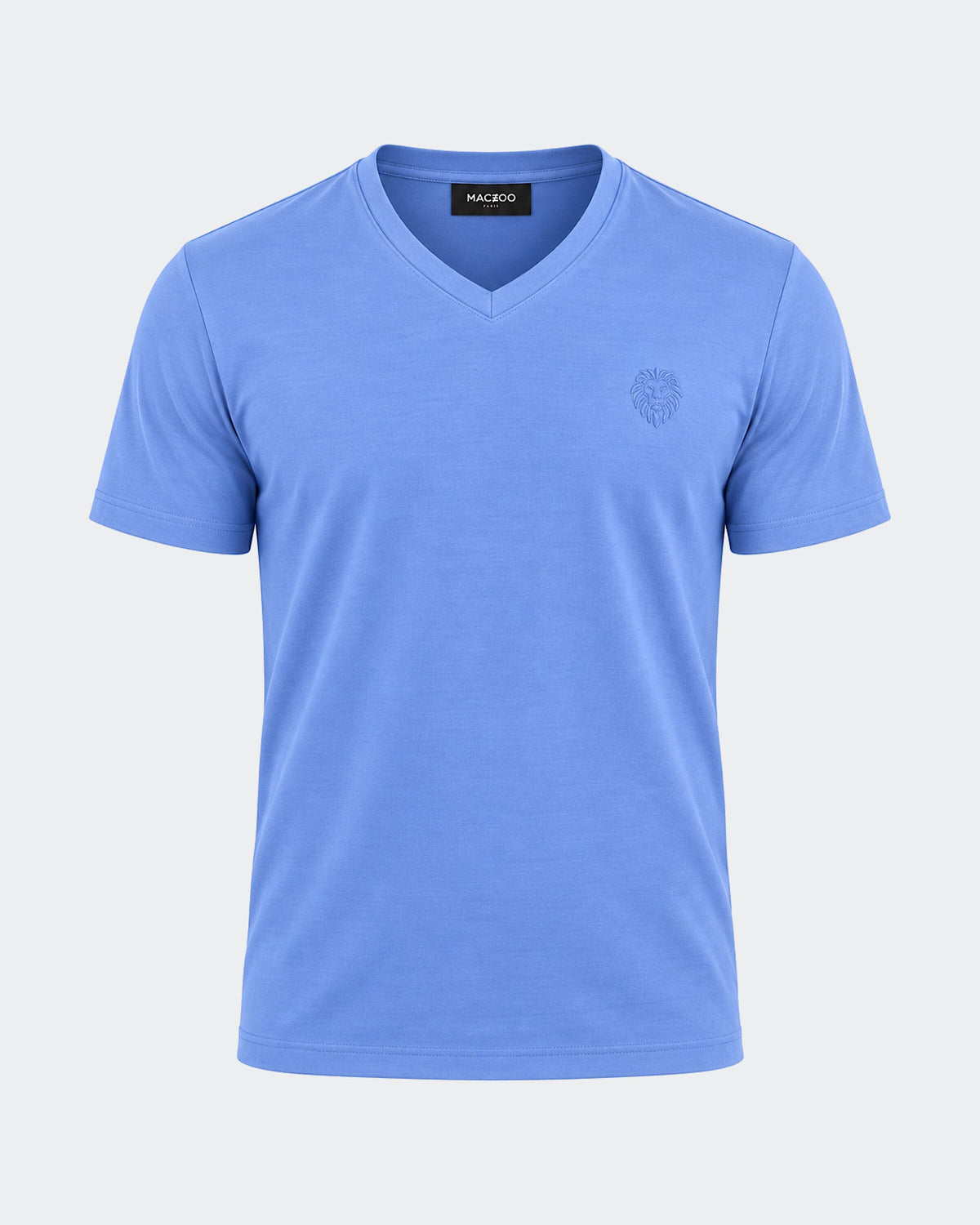 V-Neck SS Short Sleeve Unknown 0011 Blue