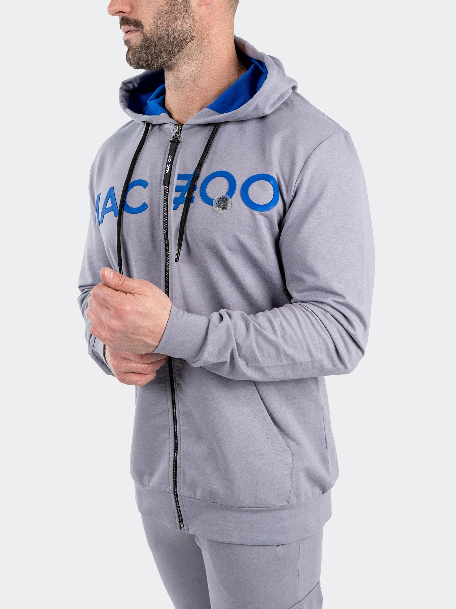 ZipHoodie Graphite Grey