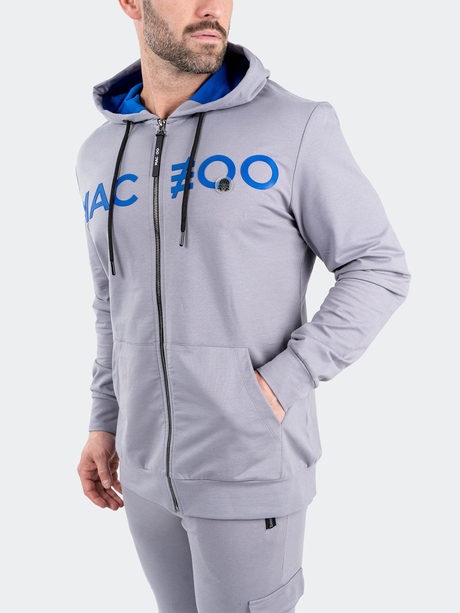 ZipHoodie Graphite Grey