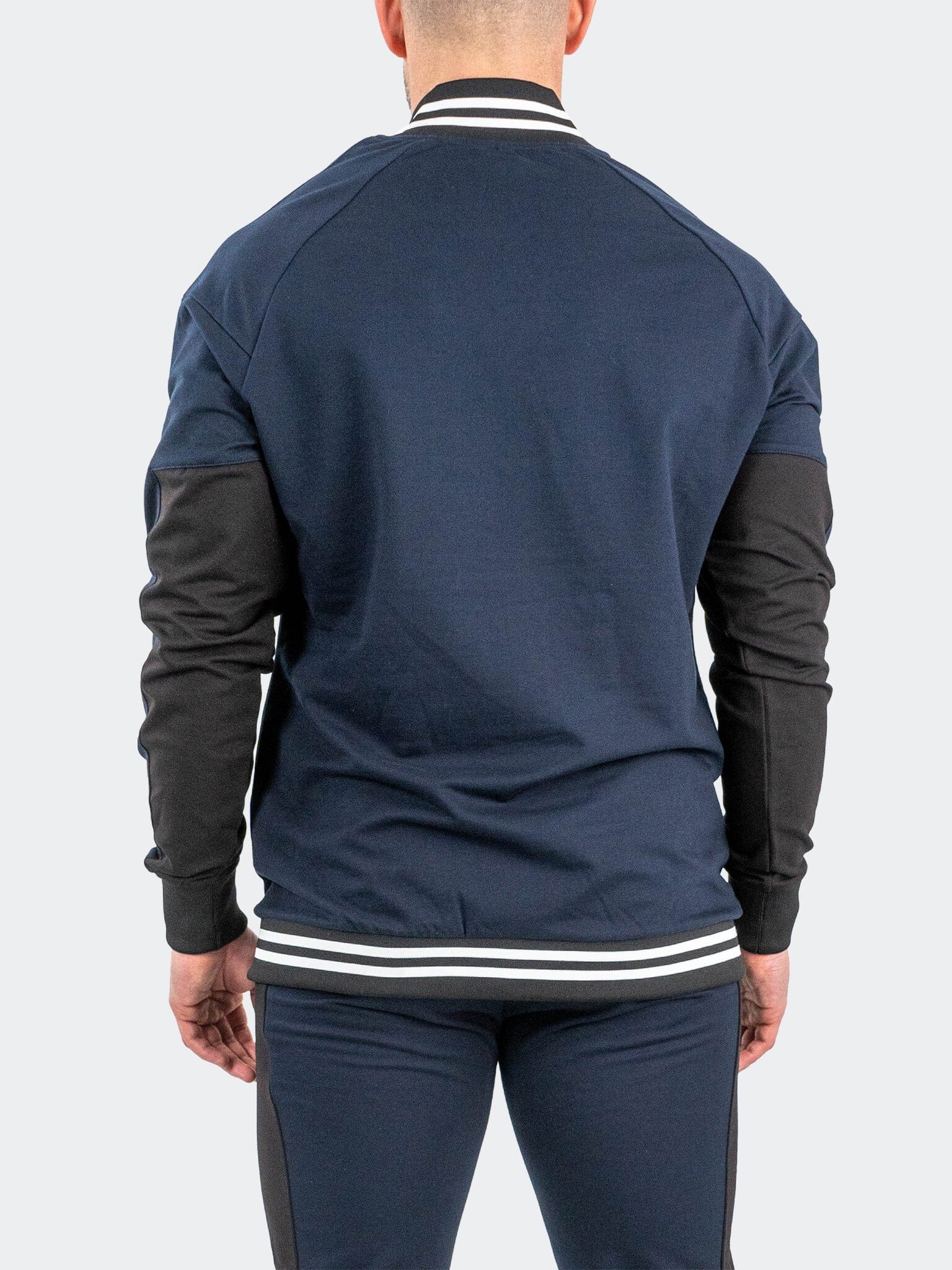 MidnightMotion Navy Zip Jacket