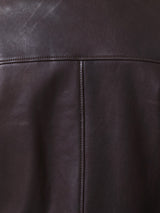 Leather Aviator Brown View-4