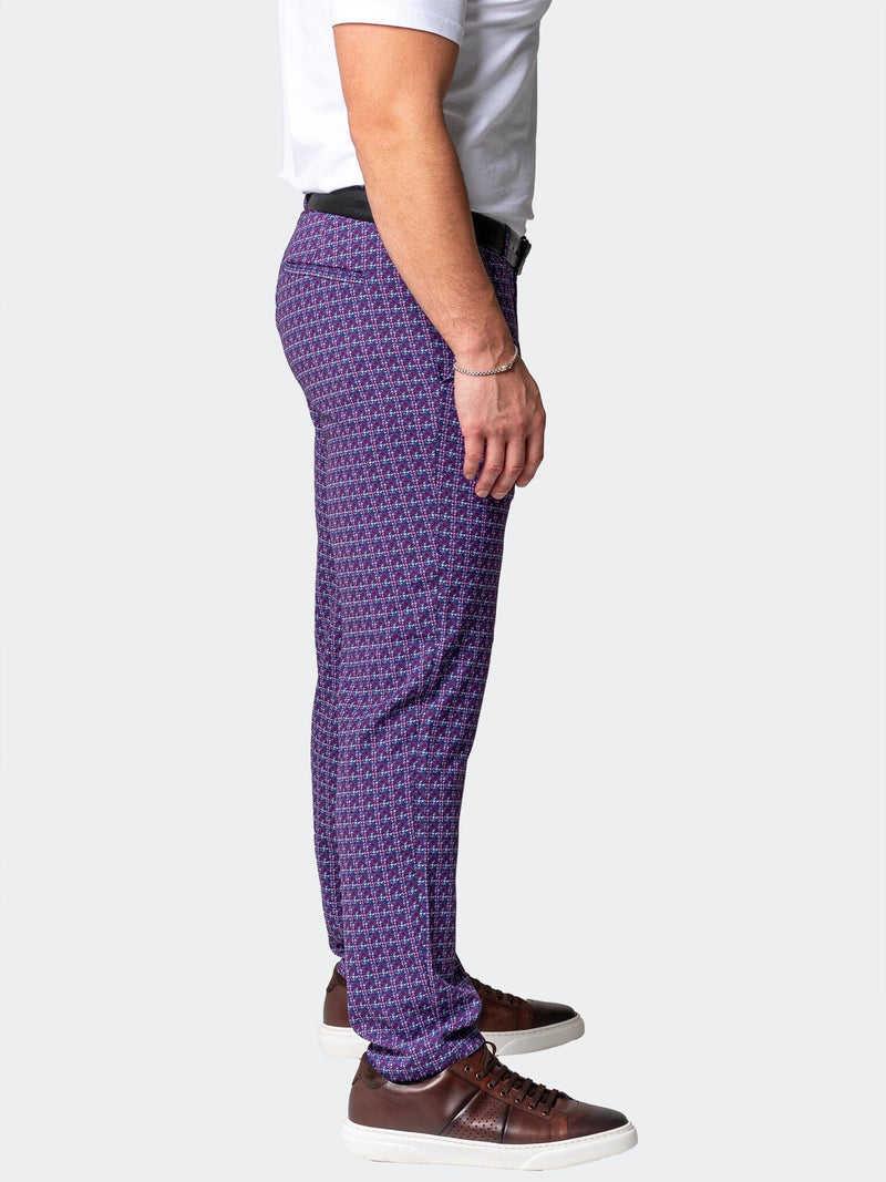 4-Way Stretch Pants Hound Purple