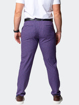 4-Way Stretch Pants Hound Purple View-5