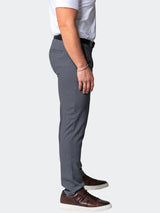 4-Way Stretch Pants Pattern Grey View-4