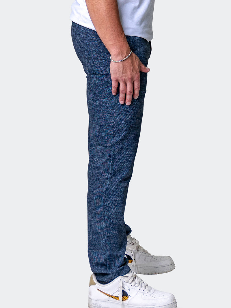 4-Way Stretch Pants Texture Black