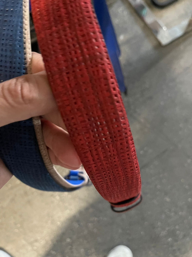 Belt LeatherLine Red