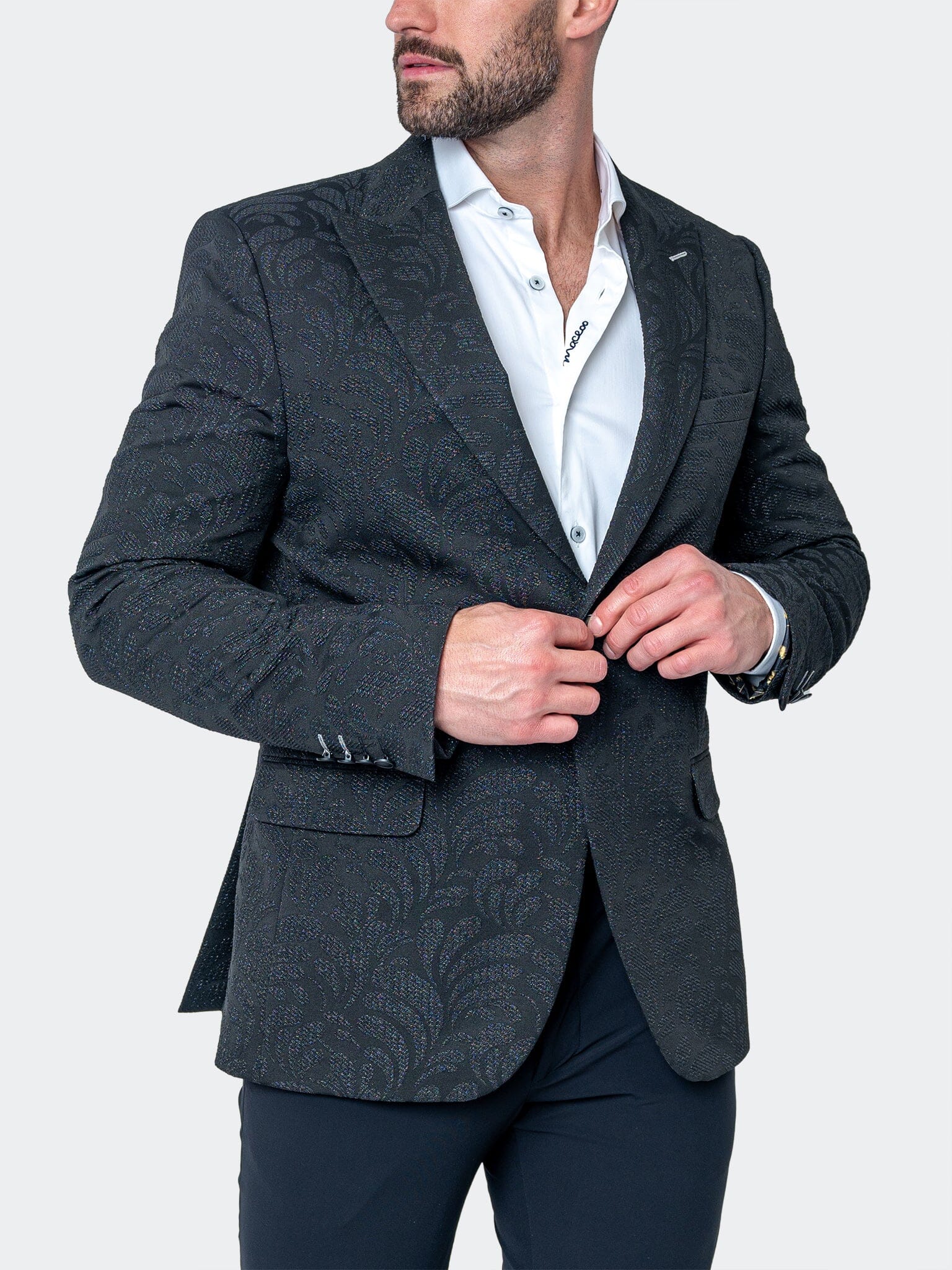 Peak Ceremonial Black Blazer