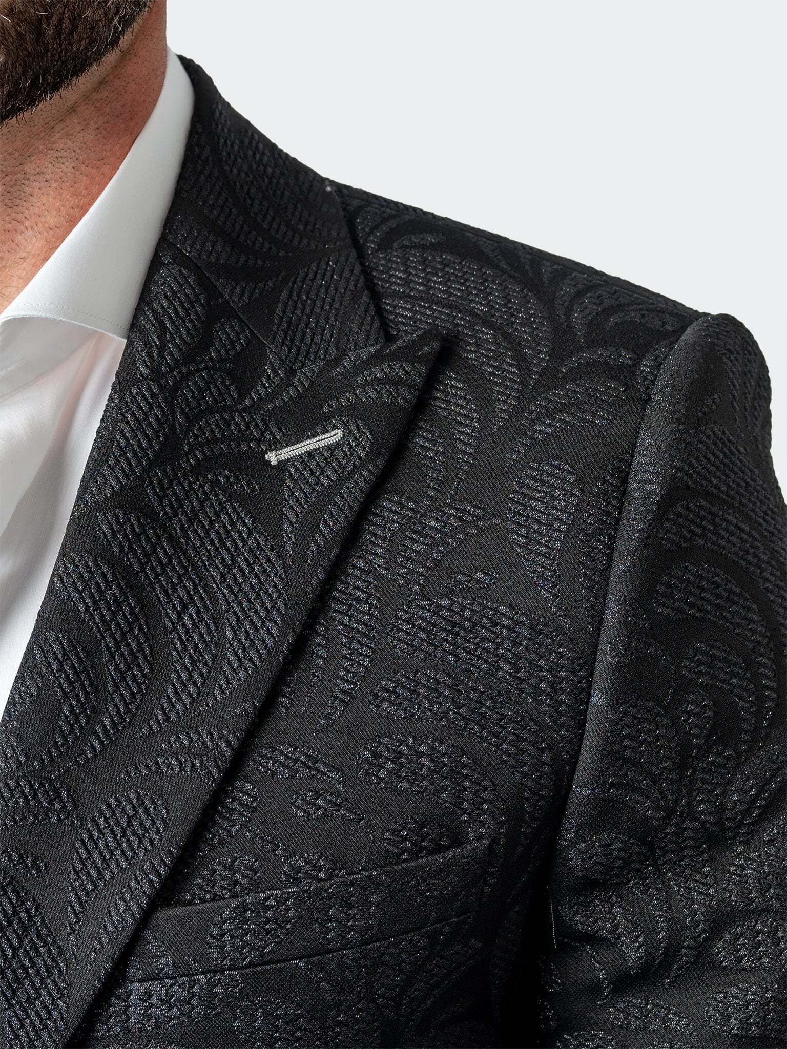 Peak Ceremonial Black Blazer
