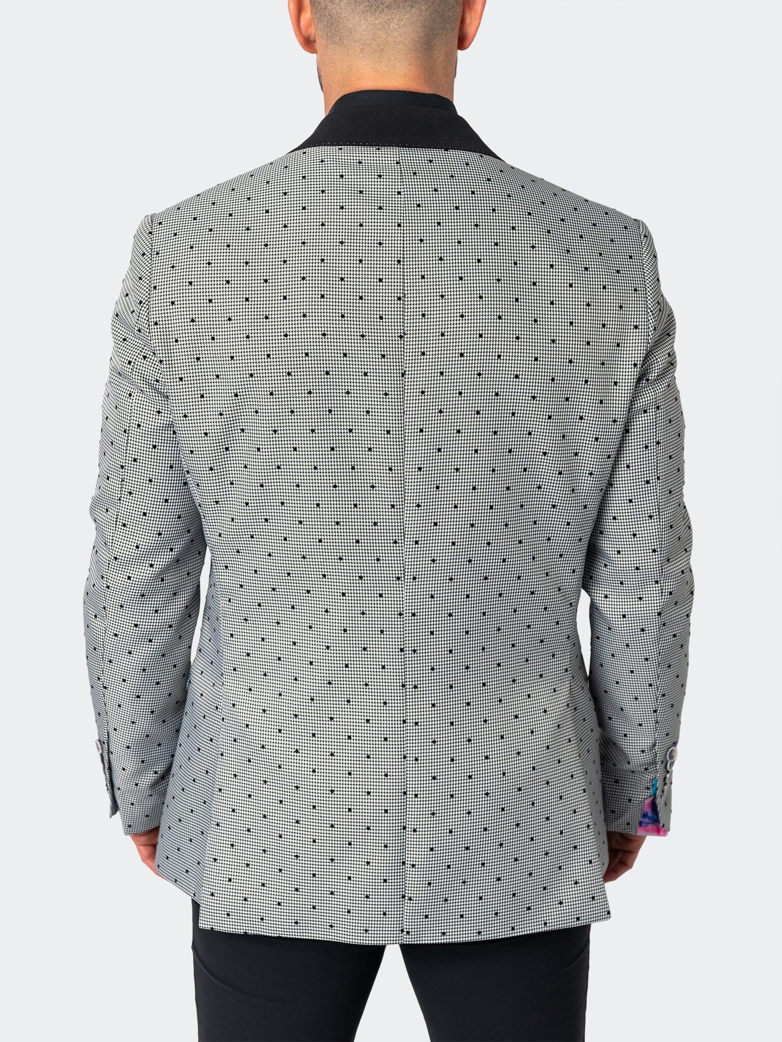 Blazer Socrate Evo HoundstoothFlok Black