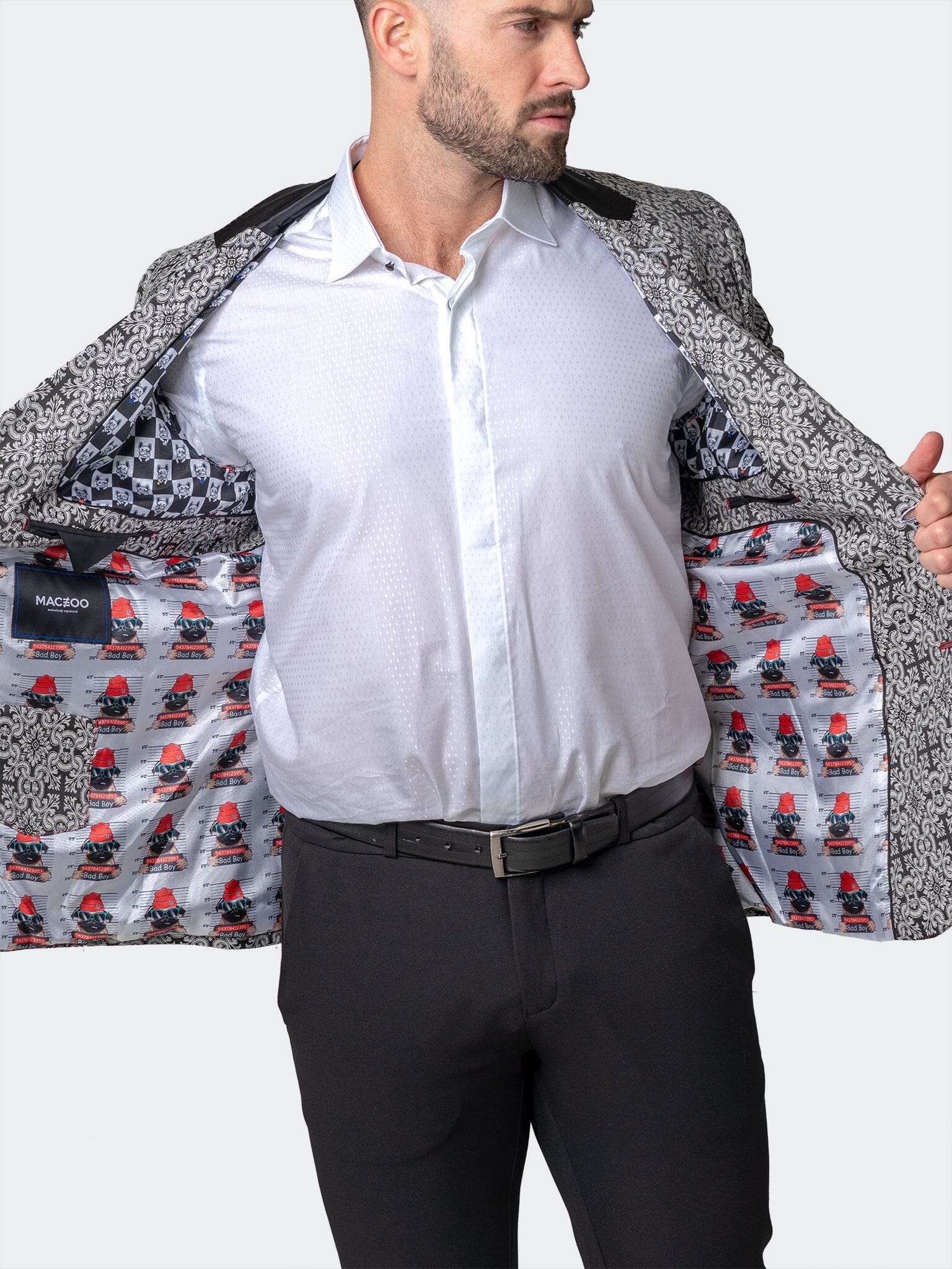 Socrate Evo Luca White Blazer