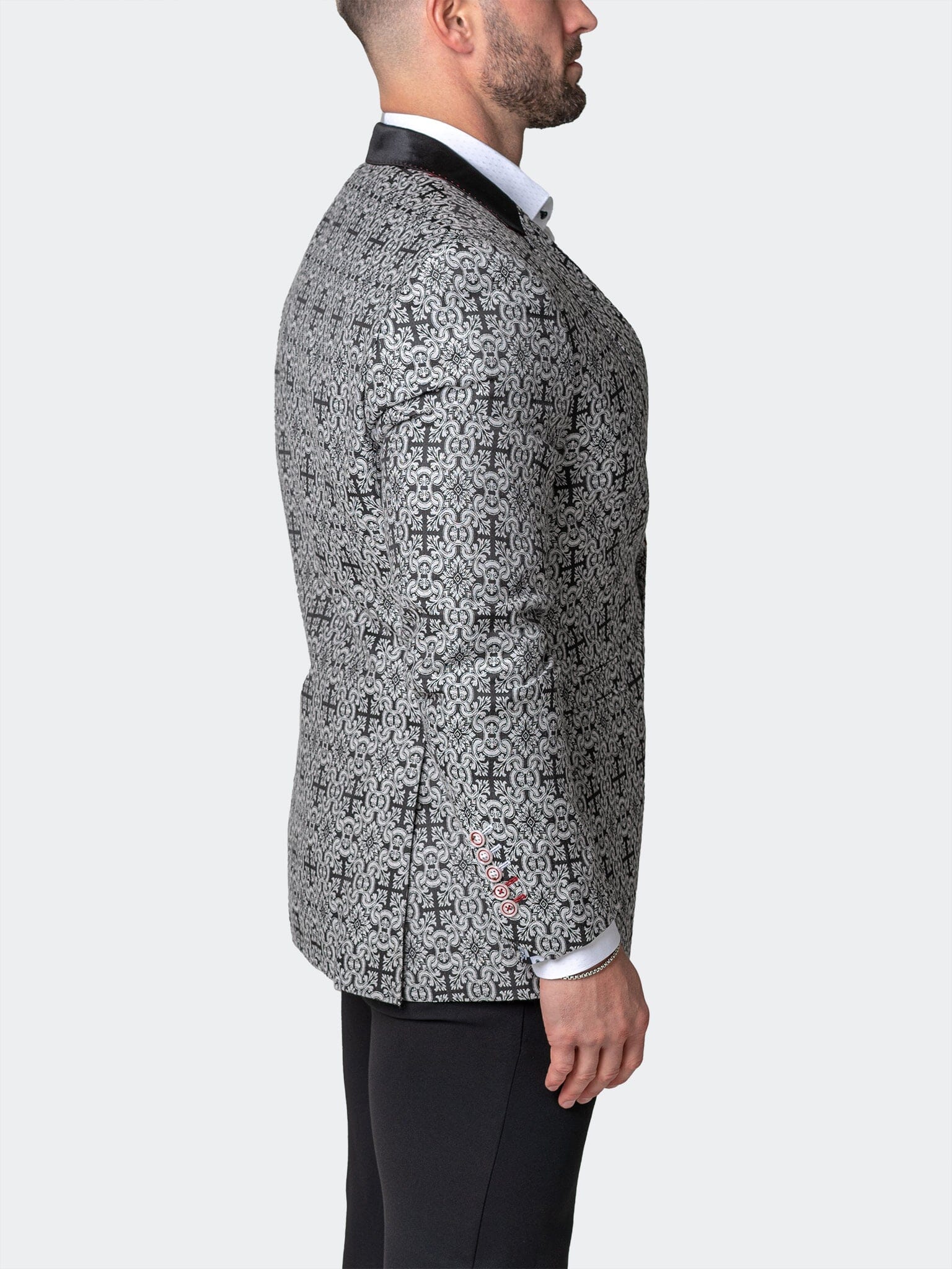Socrate Evo Luca White Blazer