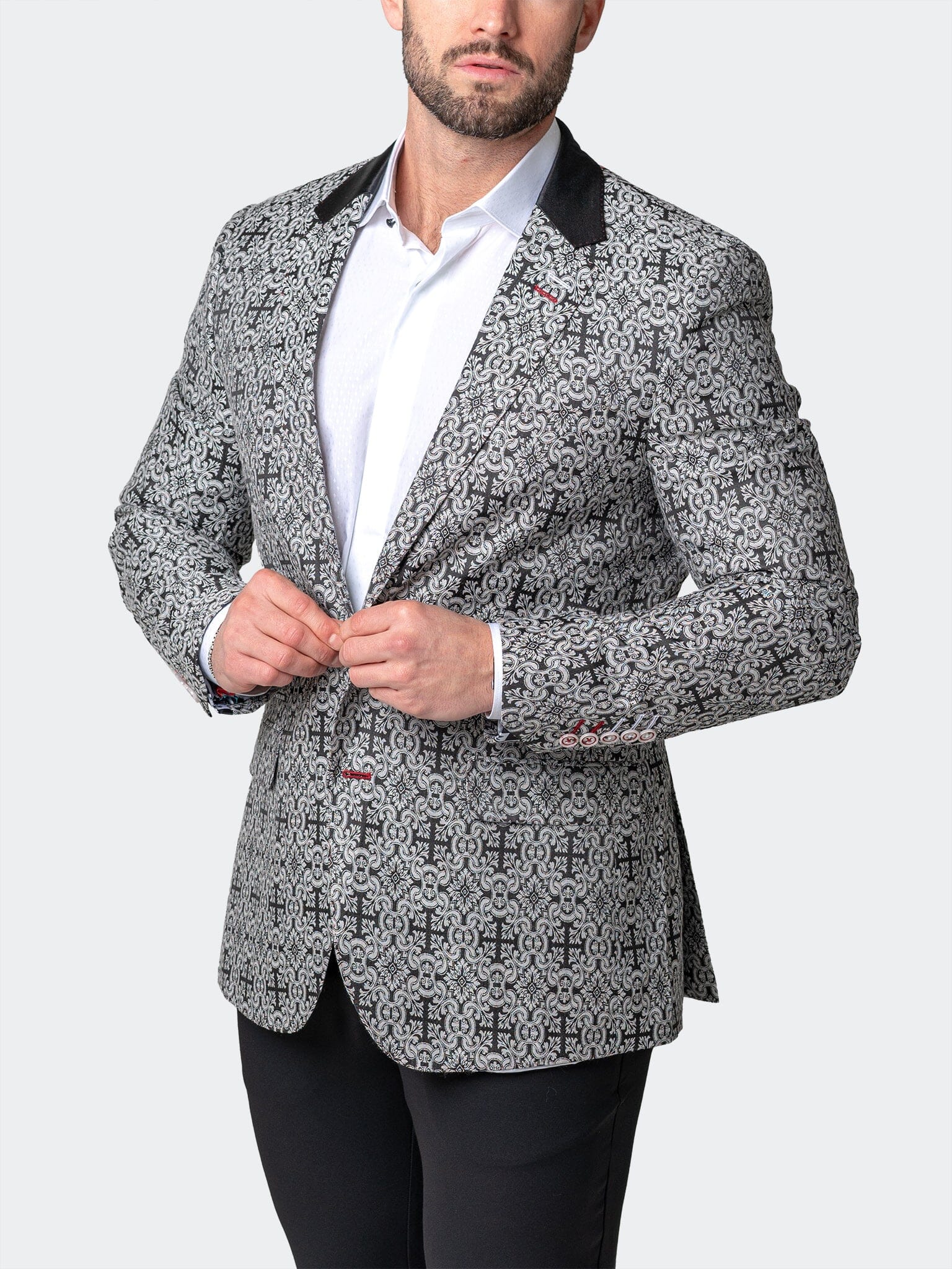 Socrate Evo Luca White Blazer