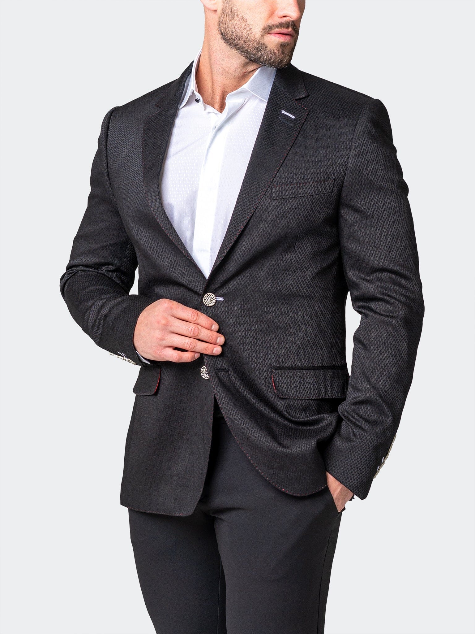Socrates Bull Black Blazer