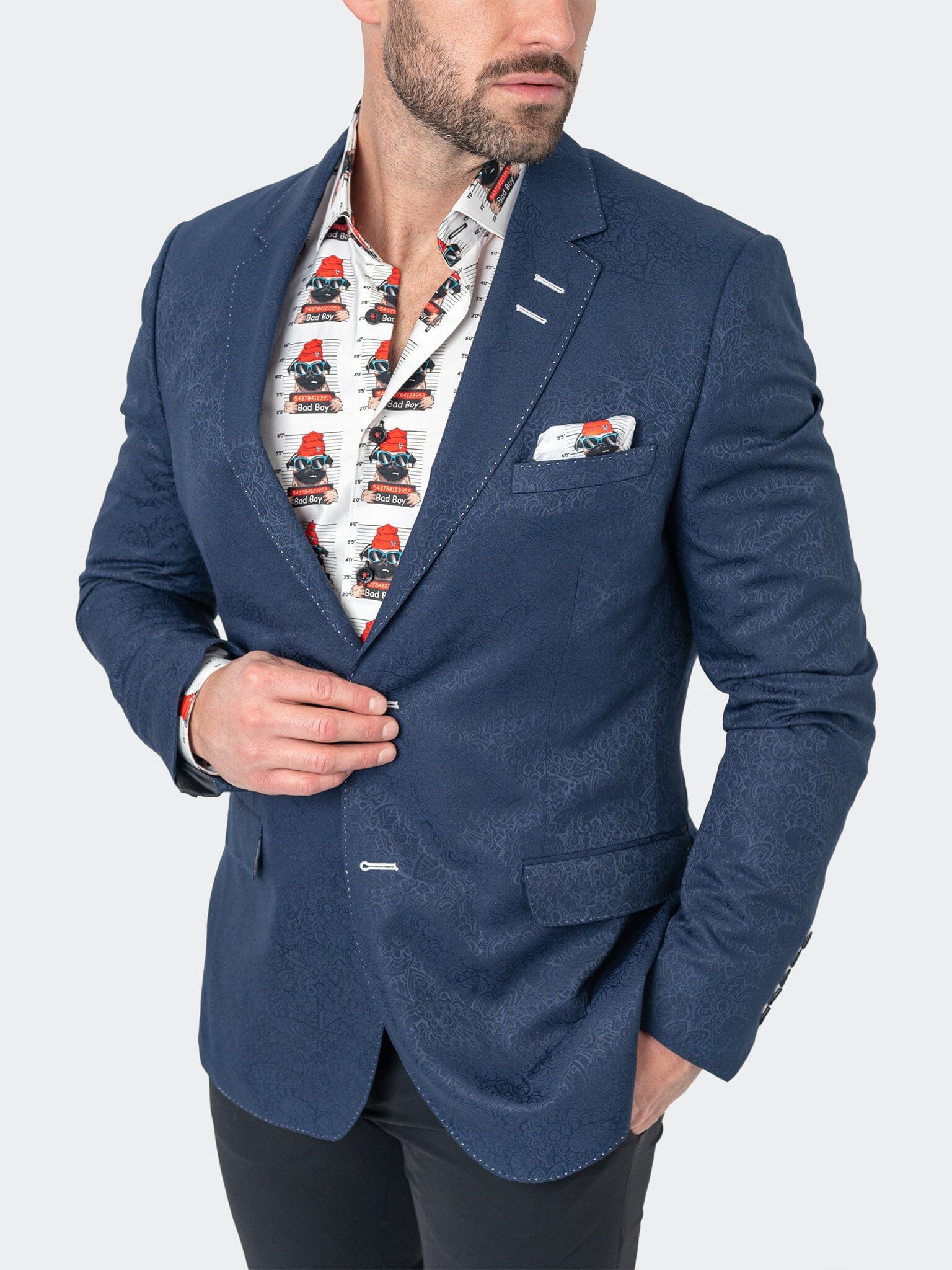 Socrates Celebration Blue Blazer