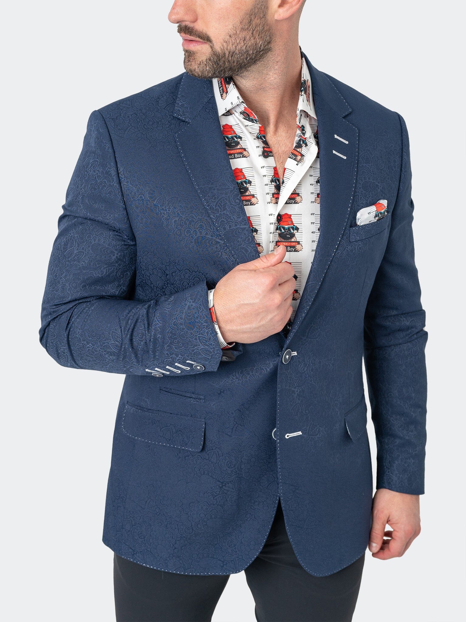Socrates Celebration Blue Blazer
