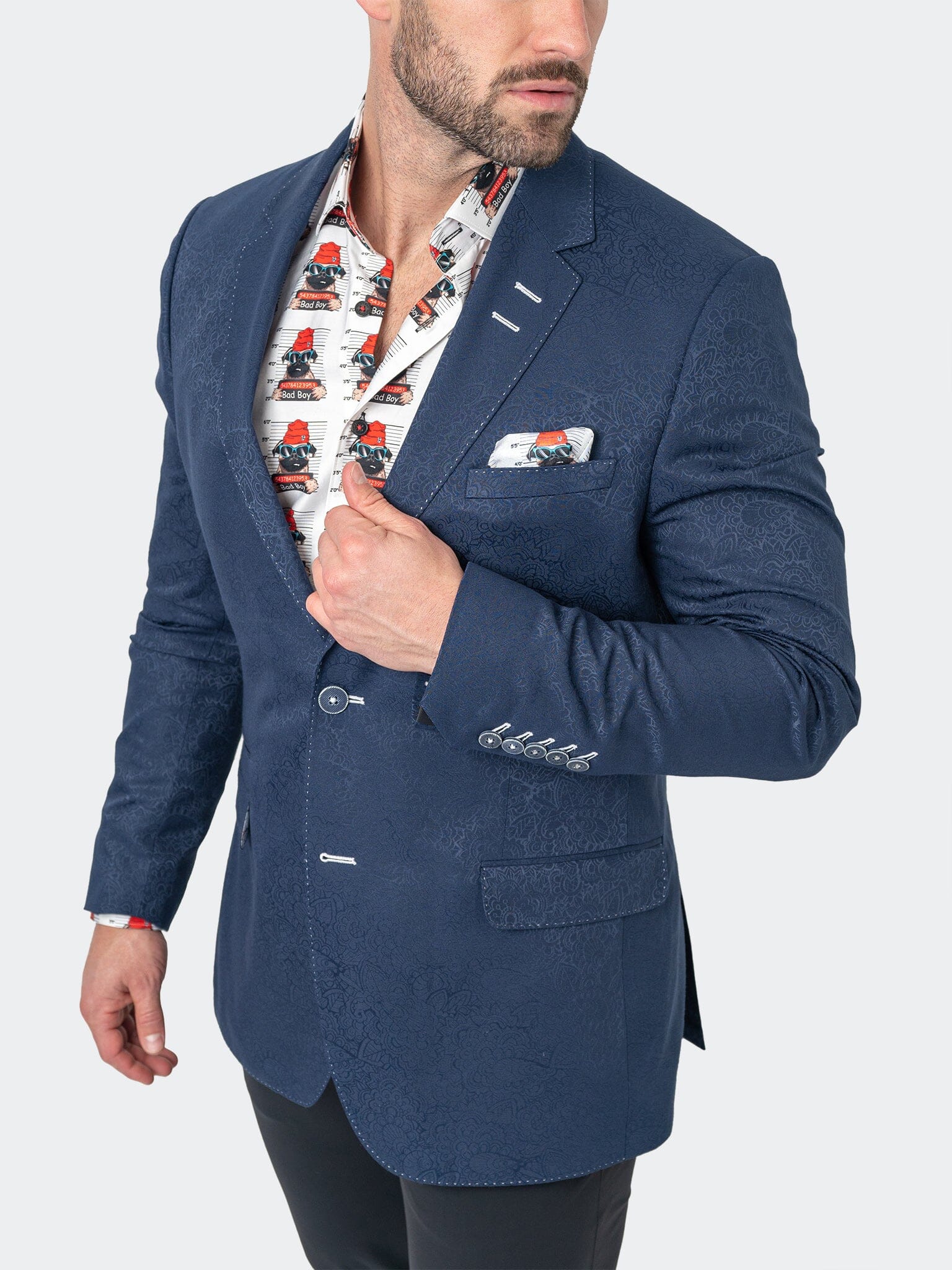 Socrates Celebration Blue Blazer