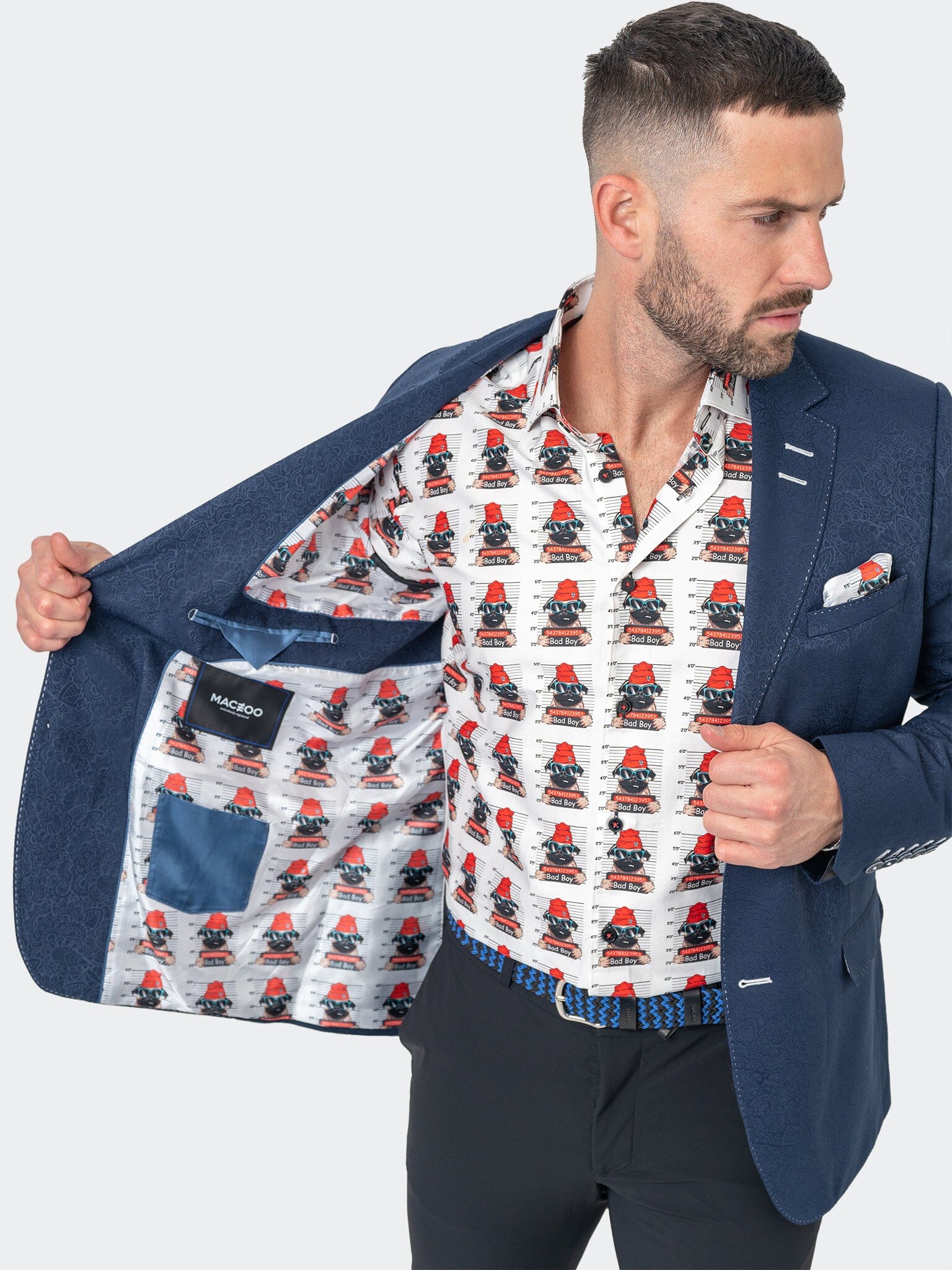 Socrates Celebration Blue Blazer
