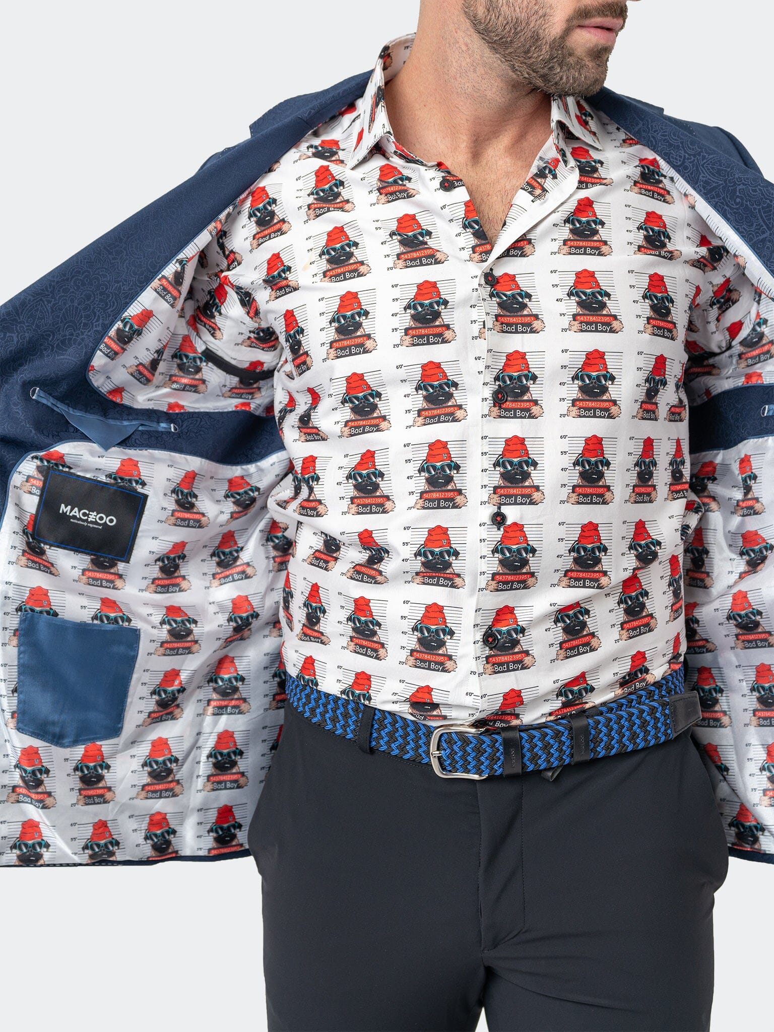 Socrates Celebration Blue Blazer