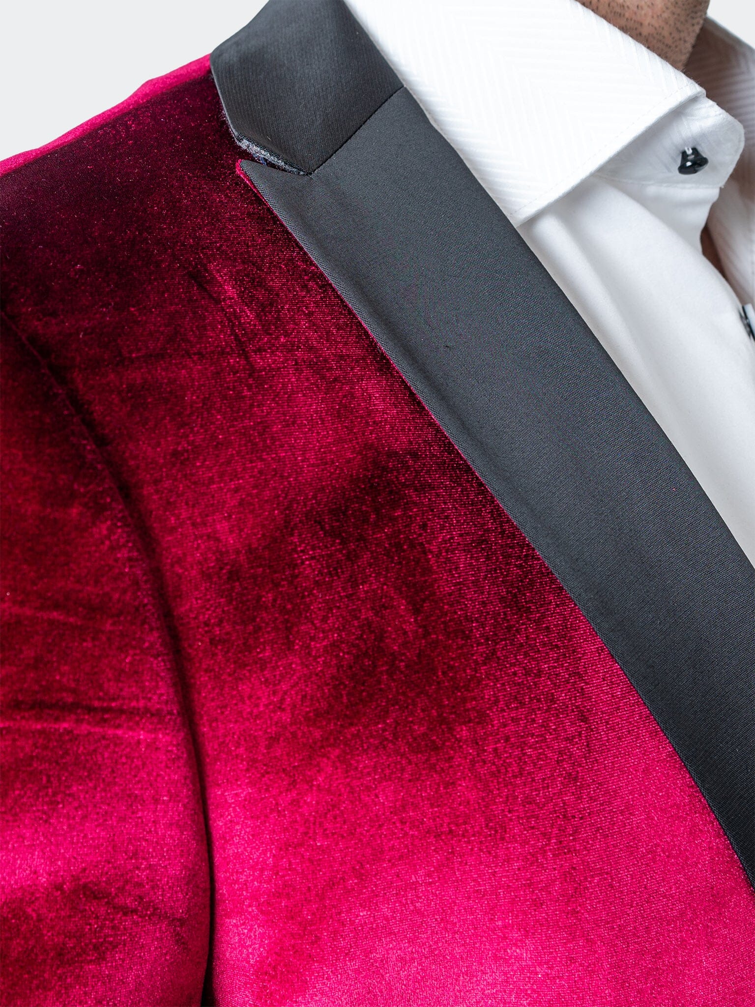 Tesla Velvet Red Blazer