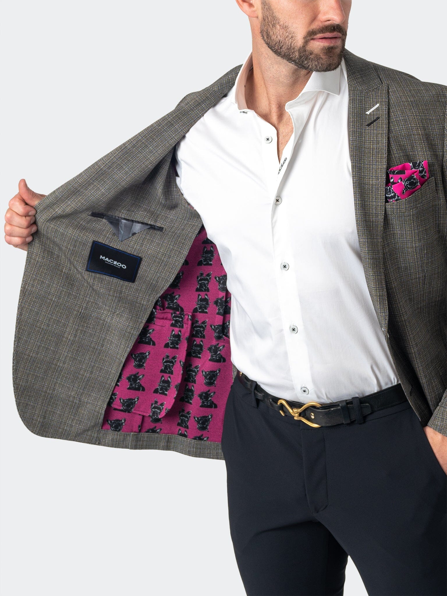 Blazer Unconstructed Preppy Yellow