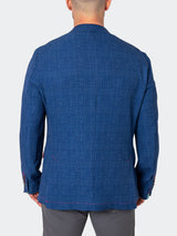 Blazer Unconstructed Squared Blue View-9