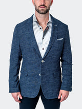 Blazer Unconstructed Waves Blue View-1