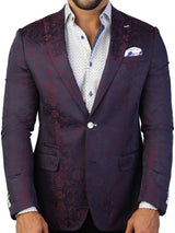 Blazer Beethoven Mistery Red View-1