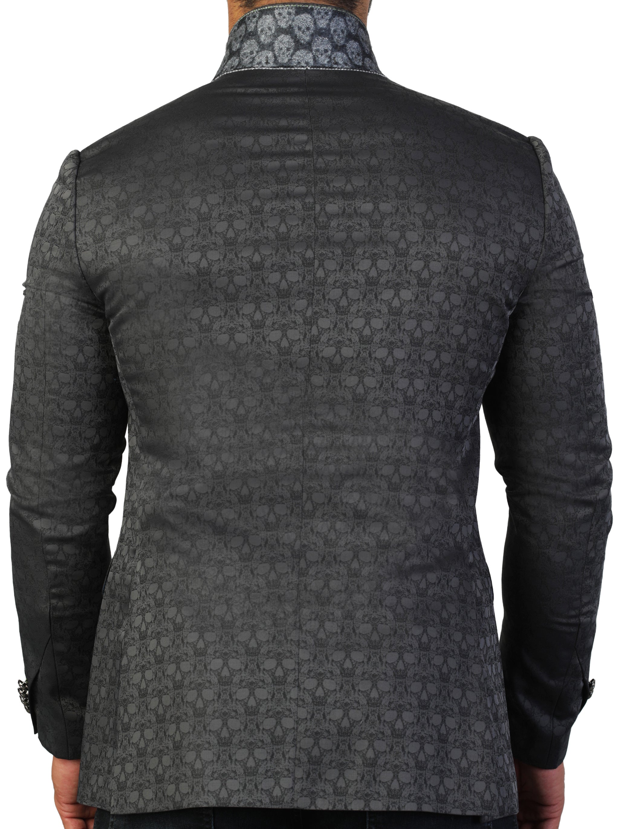 Perm Blazer Beethoven Skull Black