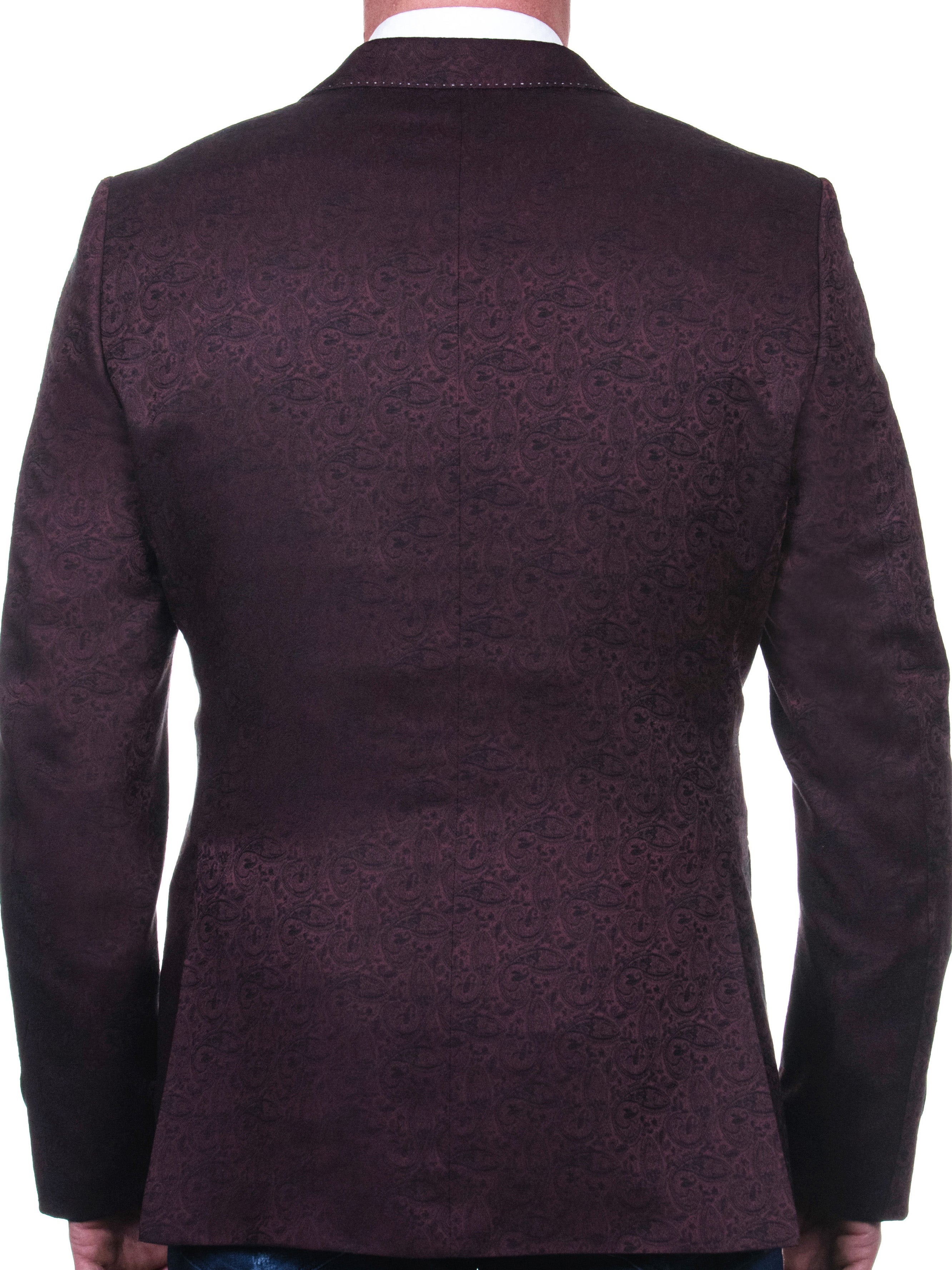 Blazer Bethoven SwirlPaisley Red