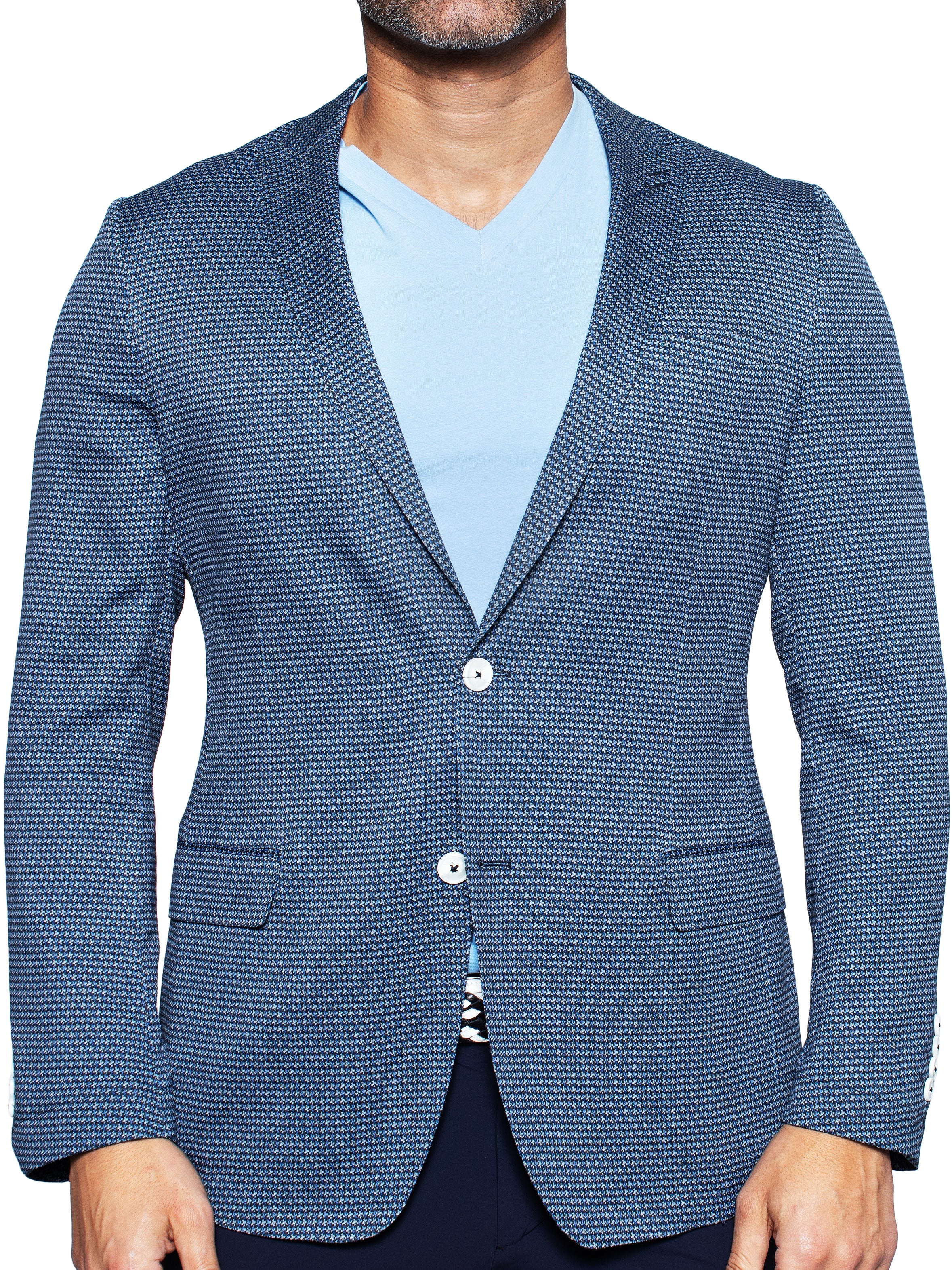 Blazer Unconstructed Flower Pink
