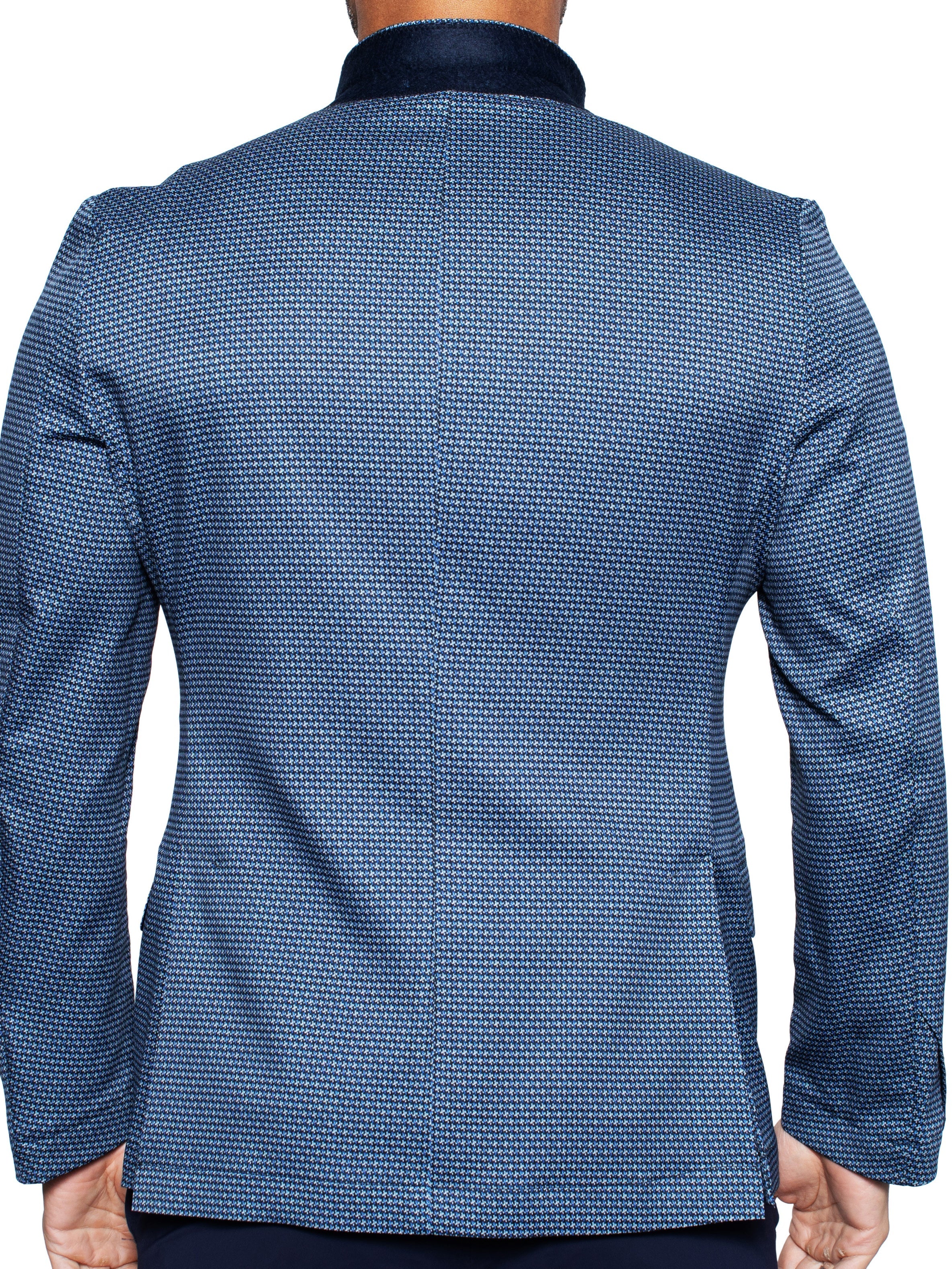 Blazer Unconstructed Flower Pink