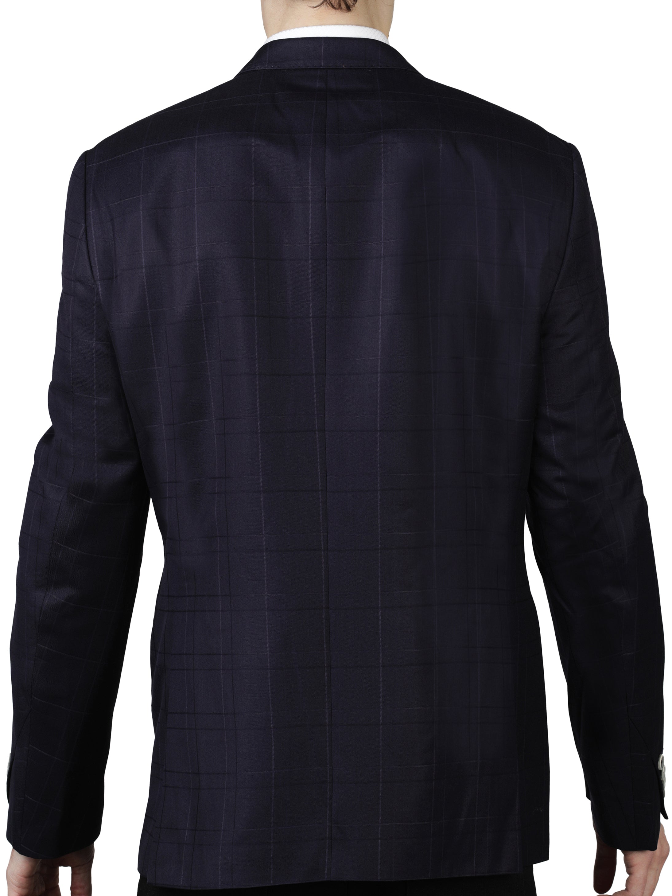 Blazer Descartes Plaid Navy