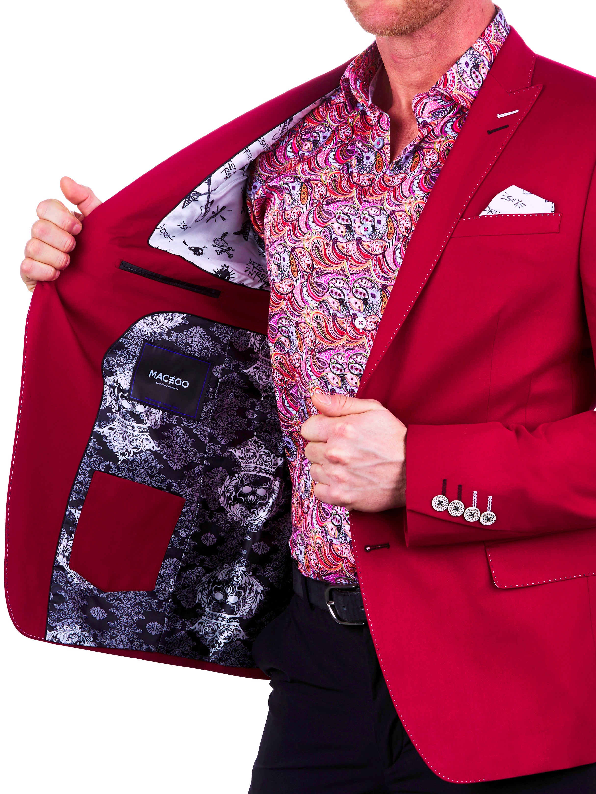 Blazer Descartes Solid Red