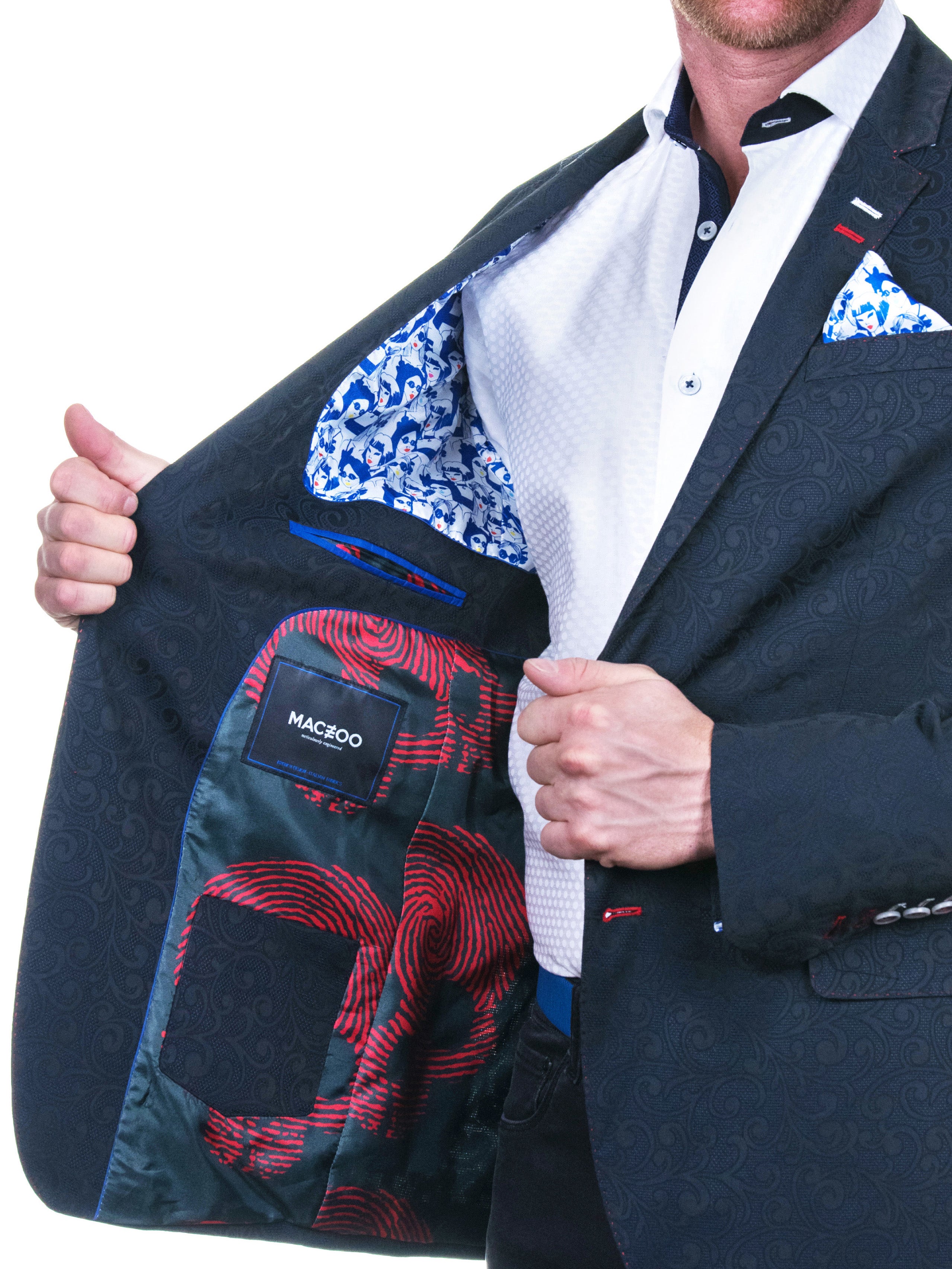 Blazer Socrate BranchNavy Blue