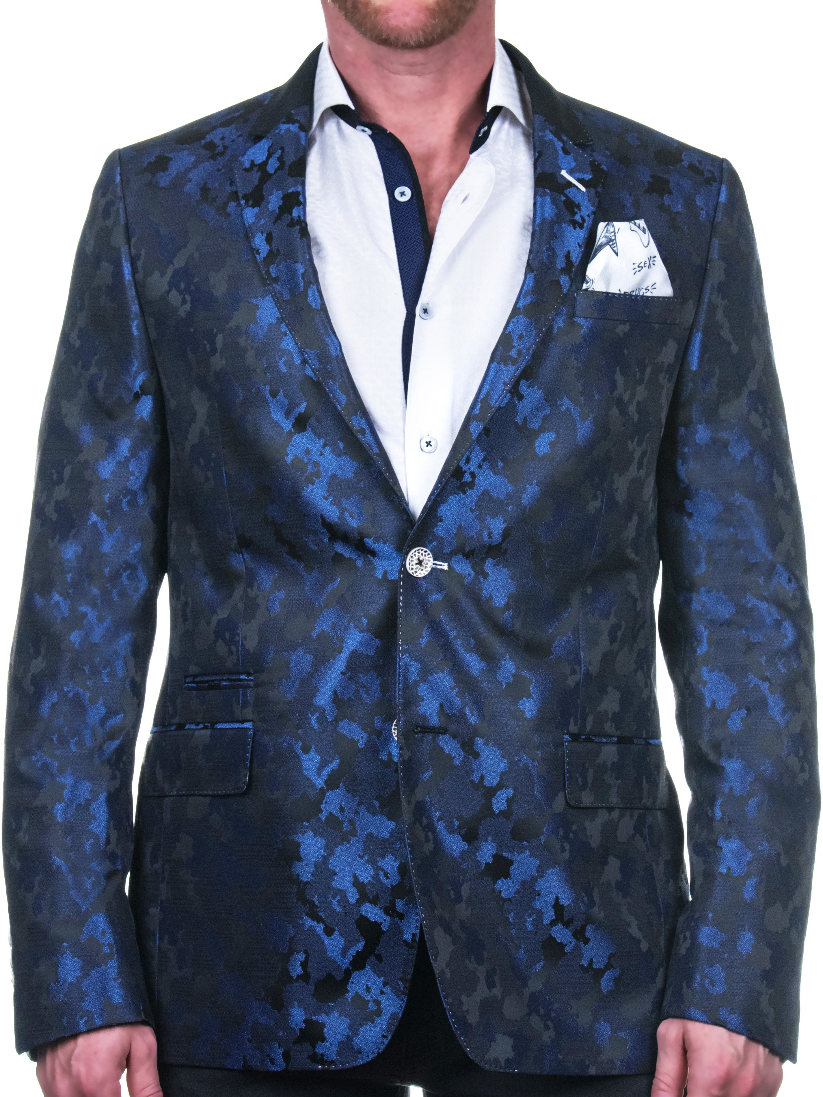 Blazer Socrate Evo ShinnyCamoBlue Blue