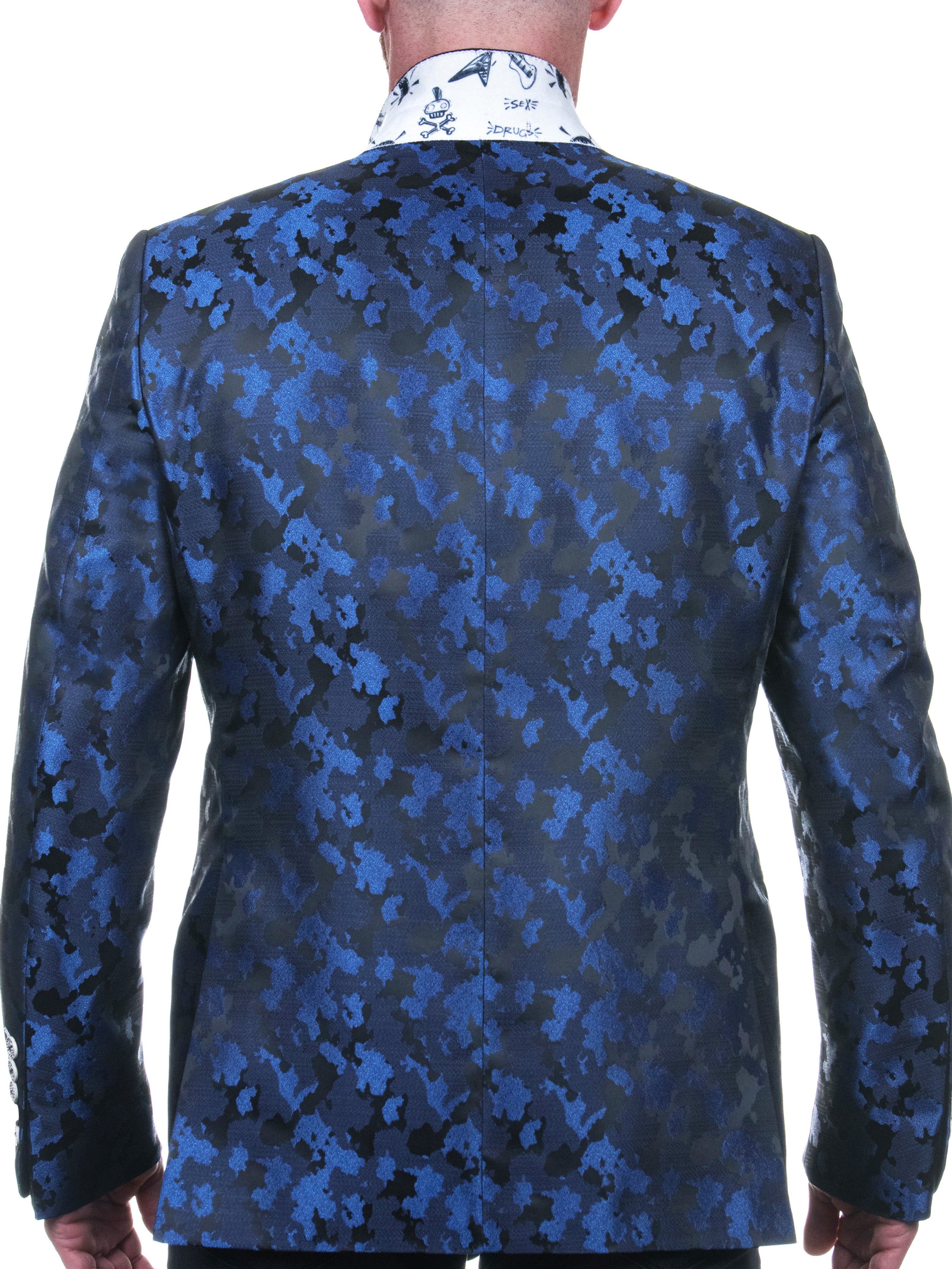 Blazer Socrate Evo ShinnyCamoBlue Blue
