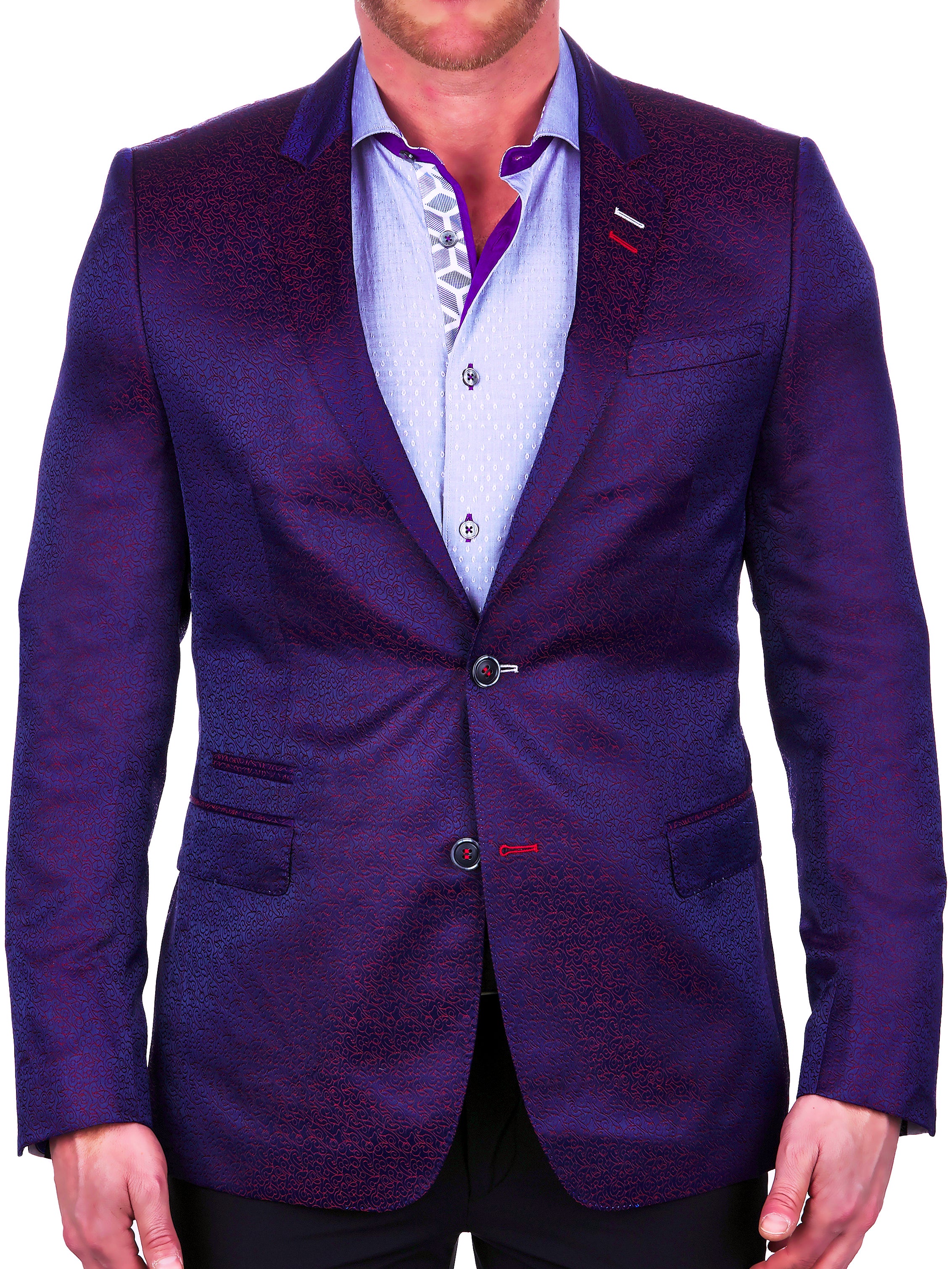 Blazer Socrate Scribble Red