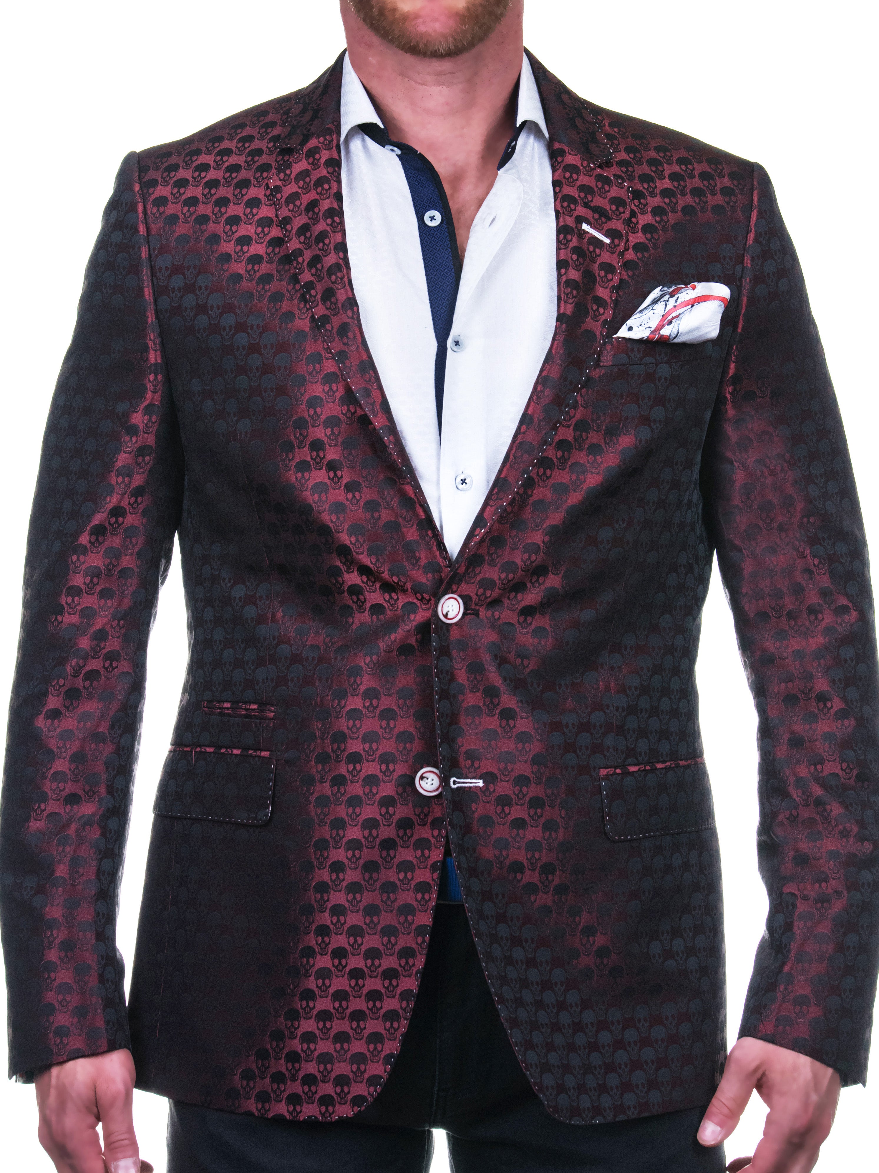 Blazer Socrate SkullRed Red