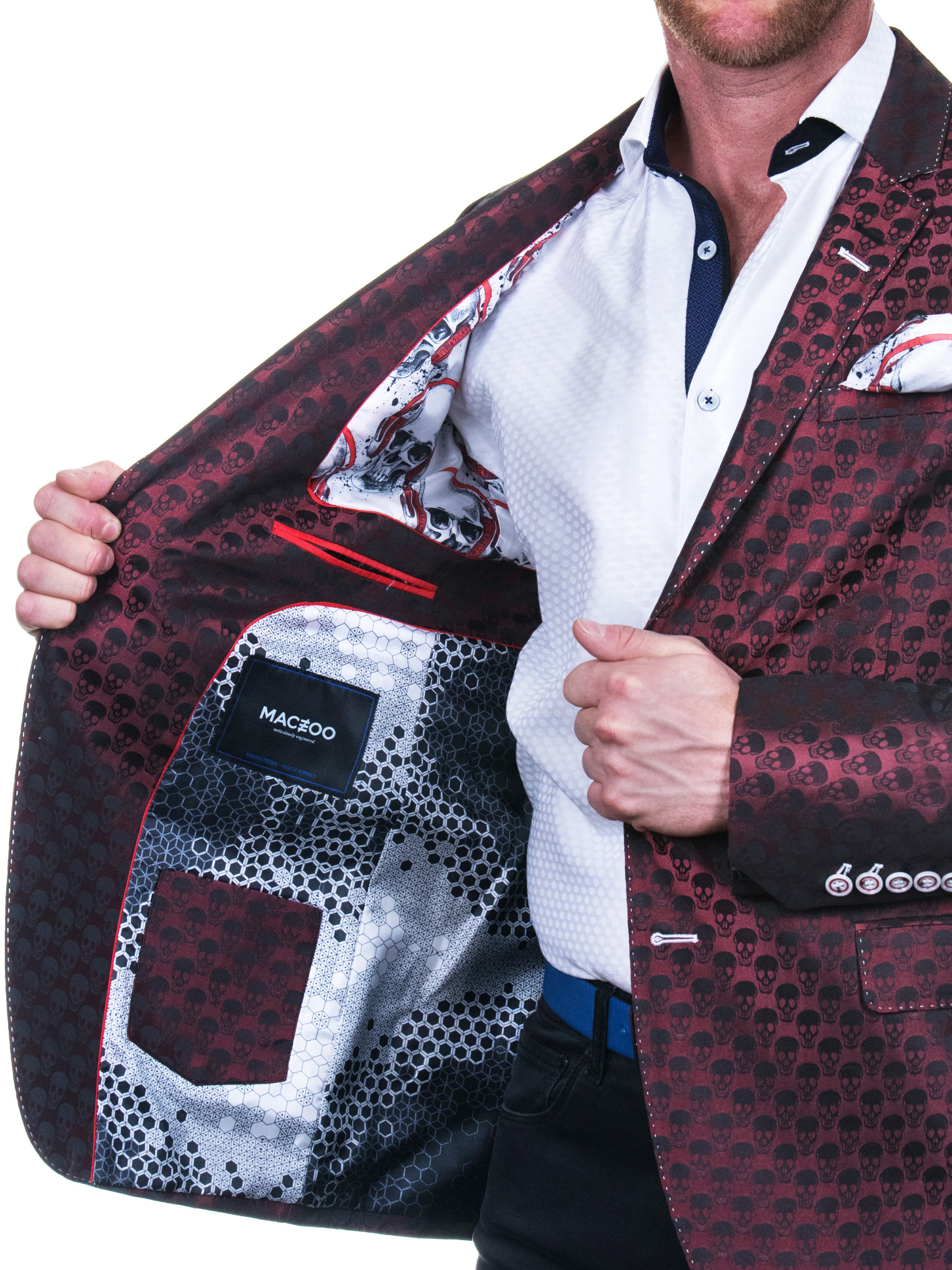 Blazer Socrate SkullRed Red