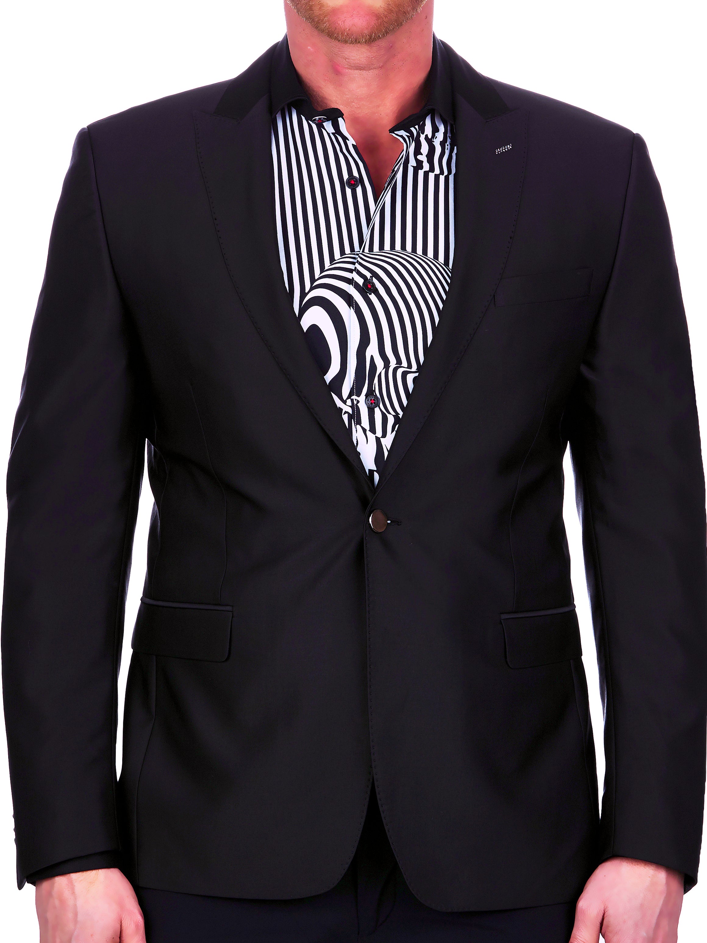 Perm Socrate Skull Black Blazer