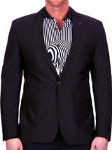 Blazer Socrate Skull Black View-1